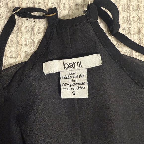 Bar III Black and Pink Ombre Maxi Dress - Picture 4 of 5